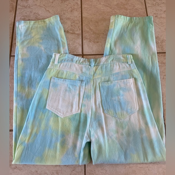 Tiger mist green and blue the dye jeans - Picture 2 of 3